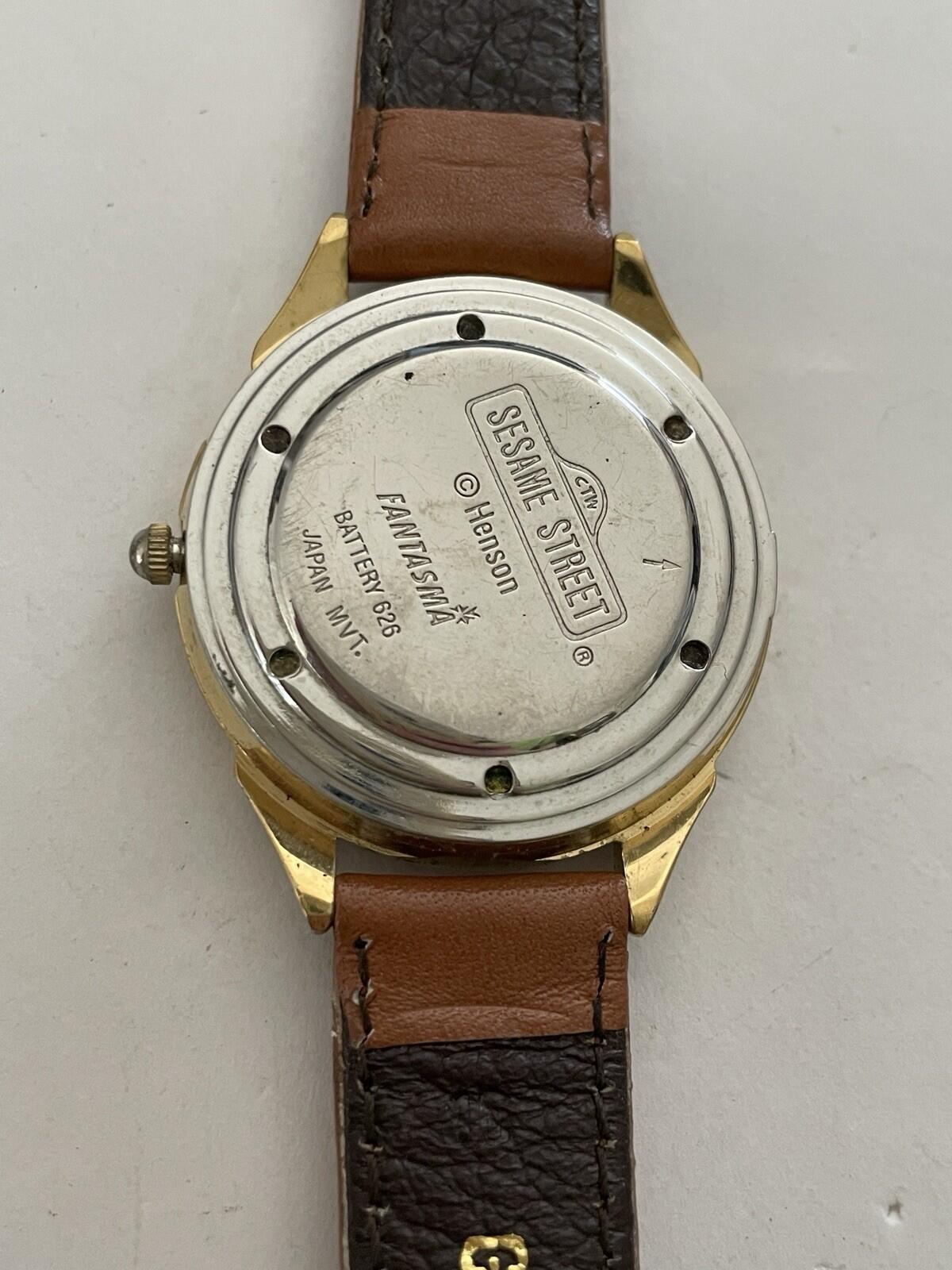 Sesame Street Elmo Watch Fantasma Musical Watch For Parts Or Repair Only AS IS - Image 3