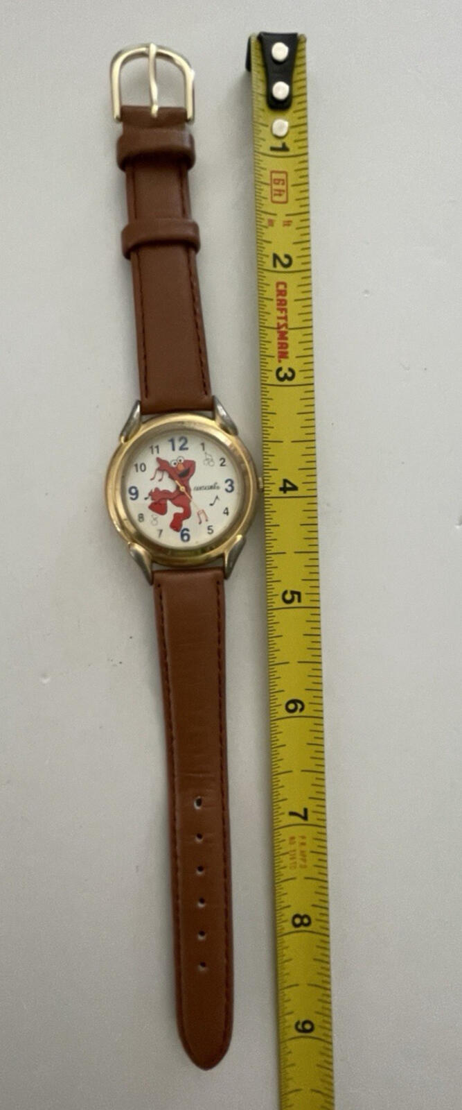 Sesame Street Elmo Watch Fantasma Musical Watch For Parts Or Repair Only AS IS - Image 6
