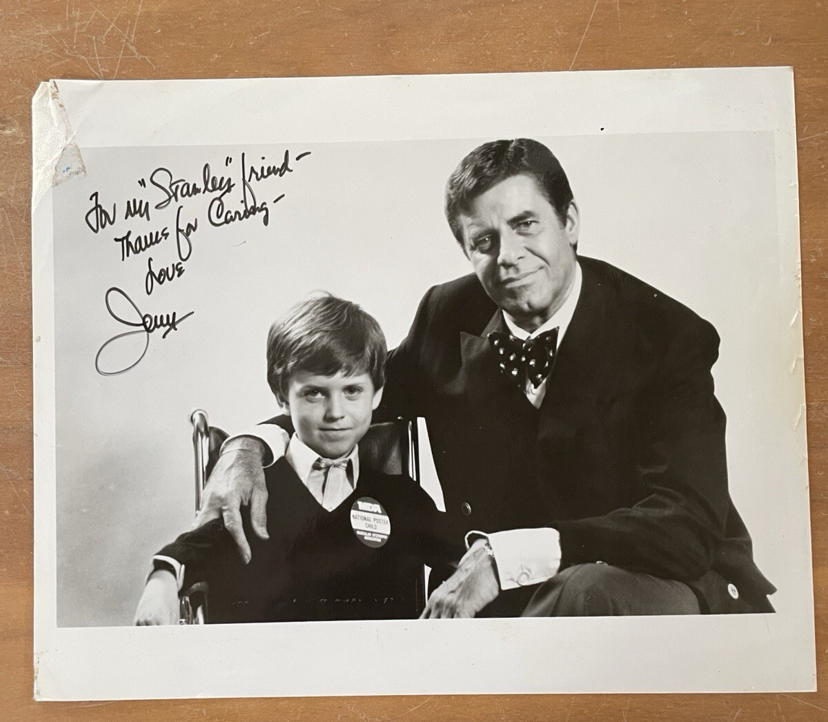 Jerry Lewis Signed Photo Autograph - Image 3