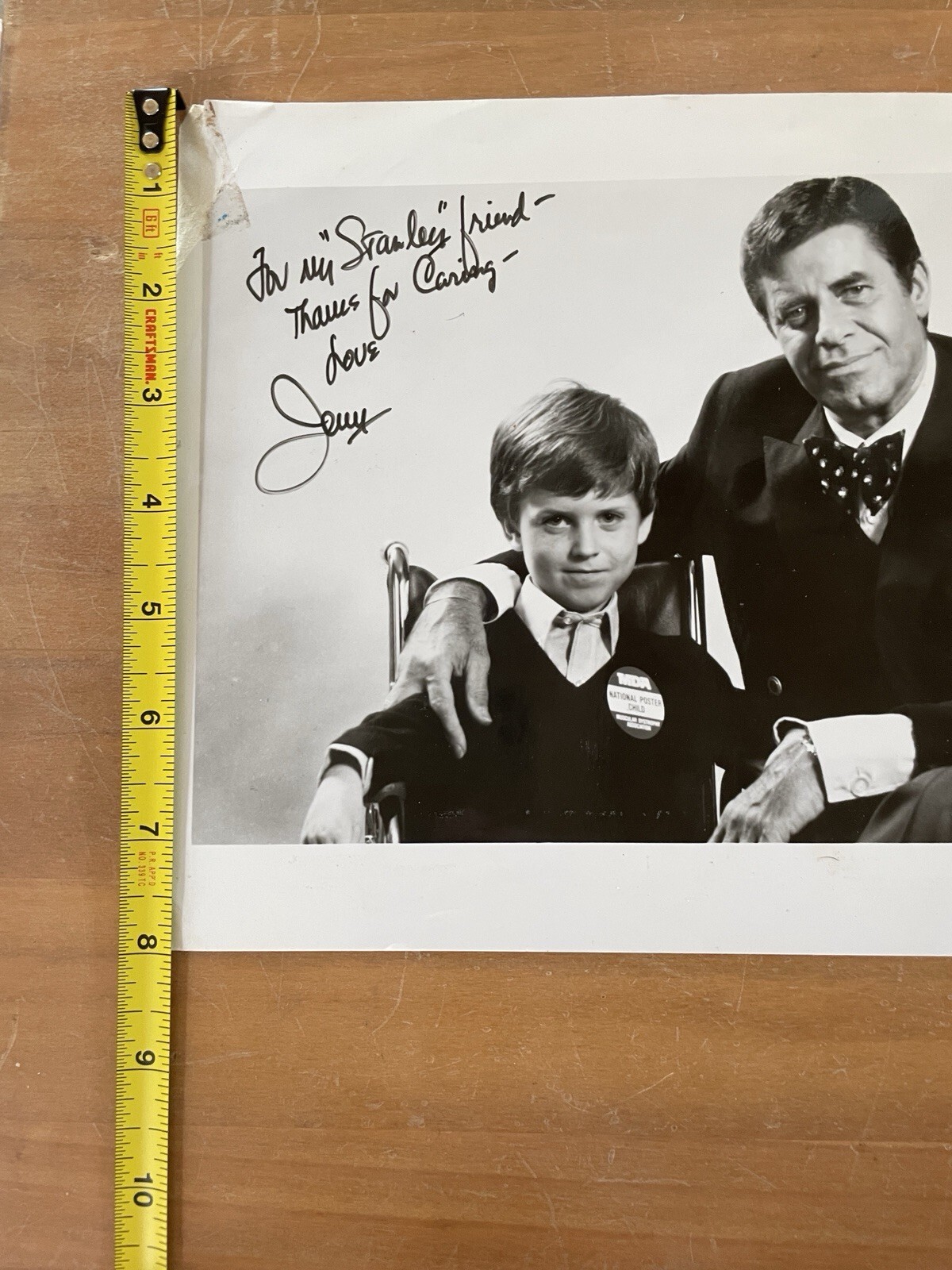 Jerry Lewis Signed Photo Autograph - Image 6
