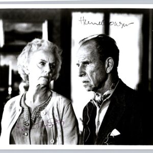 Jessica Tandy Photo And Hume Cronyn Signed Photo Signed Autographed Photo