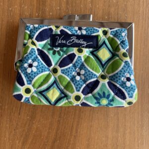 Vera Bradley Kissock Coin Purse Floral Pattern