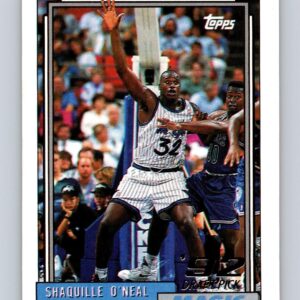 1992-93 Topps #362 Shaquille O'Neal Basketball Card