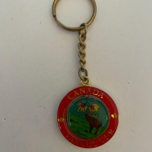 Vancouver Canada Moose Spinner Keychain Key Chain